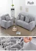 Solid Color Plush Thicken Elastic Soffa Cover Universal Sectional Slipcover 1234 Sits Stretch Couch Cover For Living Room1391702