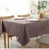 Table Cloth Cotton Linen Tassel Rectangular Waterproof Map Towel Tablecloth For Wedding Decor Coffee Cover
