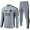 23 24 Tuta PS GS Men Football Trainsuits Training Suit Maillot Jerseys Kit Kit 2023 2024 Paris Mbappe Мужчина и детский футбольный спортивный костюм бегает выживание.