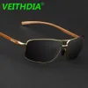 veithdiaブランドのロゴデザインメンアルミニウム偏光サングラスドライビングサングラスゴーグルメガネOculosアクセサリー2458268a