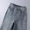 #2 Jeans, gerades Bein, Jeans für Herren, Designer-Jeans, Herren-Jeans, Designer-Hip-Hop-Jeans, modische Herren-Hosen, Jeans, Top-Qualität, lila Jeans, coole Motorrad-Jeanshose 054