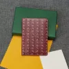 Klasyczny projektant G krótkie portfele Męs