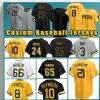 Benutzerdefinierte Männer Frauen Jugend Oneil Cruz Baseball Jersey Endy Rodriguez Roberto Clemente''Pirates''Willie Stargell Bryan Reynolds Johan Oviedo Ji Hwan Bae Travis Swaggerty