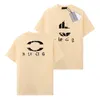 Mode Heren T-shirt Designer Tees Luxe merk BA T-shirts Heren Dames Korte mouw Hip Hop Street chic Tops Shorts Casual kleding Kleding B-54 Maat XS-XL