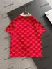 Xinxinbuy Men Designer Tee T Shirt 2024 خطاب مزدوج طباعة قصيرة الأكمام من القطن النساء الرمادي الأسود المشمش الأخضر S-2XL