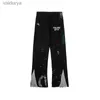 Heren joggingbroek dept letter vintage joggingbroek graffiti joggingbroek pantalon splash inkt jogger tech fleece 240308