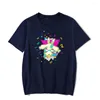 Men's T Shirts Palworld Flopie T-shirt Wome Men Fashion Casual Print Short Sleeve Tee Game Merch
