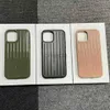 Custodie per cellulari Fashion Luxury Iphone 14 Pro Case Designer Custodie per 13 12 11 Max Weave Phonecase iphonecases 240304