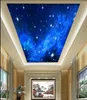 Décoration de mode décoration de la maison pour chambre étoiles ciel plafonds plafond peinture murale plafond painting2767630