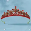 Haarspeldjes KMVEXO Strass Kristallen Kroon Bruid Tiara's En Kronen Koningin Diadeem Optocht Bruidssieraden Bruiloft Accessoires