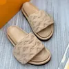 New Arrival Pool Pillow Pantoffeln. Mules Sandals Famous Designer Women Sunset Flat Comfort Mules Padded Front Strap Slippers Slides