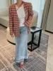 Gonne Gonne di jeans Y2k Abbigliamento donna 2023 Stile coreano Moda Vingage Abito cargo Tulle Jeans lunghi a vita alta Matita Gotico Autunno