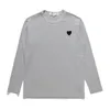 Designer à manches longues décontracté confortable coton motif coeur t-shirt haut femmes hommes sweat-shirt japonais coréen streetwear décontracté sweat-shirt à manches longues