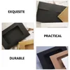 Cadeau cadeau 10 pcs fenêtre enveloppe boîte papier cas carte postale conteneur boîtes kraft sacs d'emballage