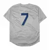 Taglia da uomo S-4XL cucita ritorno al passato Nuova maglia da baseball 5 Joe DiMaggio 7 Mantle 8 Yogi Berra York