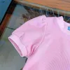 Brand kids tracksuits Irregular cropping baby T-shirt set Size 110-160 CM Summer girls two-piece set t shirt and shorts 24Mar