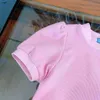 Tute per bambini di marca Set di t-shirt per bambini con taglio irregolare Taglia 110-160 CM Set di due pezzi per ragazze estive t-shirt e pantaloncini 24Mar