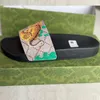 Designer Luxe Flip Flop Slipper Ace Bee Tiger Snake Sandales Classique Italie Hommes Femmes Dames Casual Chaussures Plage Diapositive Intérieure 35-46