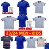 Wereldbeker jersey Frans 2024 Mbappe voetbaltruien Dembele Coman Saliba Kante Maillot de Foot Benzema Griezmann Kids Men Fans voetbalshirt Kit