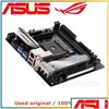 AMD X370 ASUS ROG STRIX X370-IゲーミングコンピューターマザーボードAM4 DDR4 32GデスクトップメインボードIII USB PCI-E 3.0 X16ドロップDHHWJのマザーボード