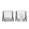 Tumblers Withered Creative Rotating Whisky Glass Tumbler Bar Spirit Foreign Wine Decompression Logo Justera