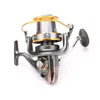 Far Throw Fishing Reel Metal LJ 4000-9000 Series 41 BB Bev Cup Freshwater Reservoir Lure Spinning Fishing Wheel240227