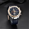 Wristwatches Benyar Men's Quartz Luxury Watch Top Brand Watches Men Waterproof Sports Multi-function Chronograph Relogio Masculino BY5151