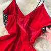 Sıradan Elbiseler Seksi Sequin Patchwork Velvet Slip Elbise Şık Zarif Akşam Partisi Lüks Coble Kadın Yüksek Bel İnce Tören A-Line