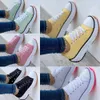 Moda Estate Donna Scarpe casual Sneakers taglie forti Sneakers di marca di lusso con scatola moda cool per scarpe sportive con plateau da donna Scarpe da tennis stringate femminili