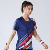 Chemises Chemises de tennis de table pour femmes Maillots de badminton pour filles T-shirts de tennis pour enfants Vêtements de course Vêtements de volley-ball féminin Uniformes de sport