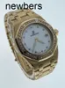 Лучшие мужские часы Aps Factory Audemar Pigue, швейцарский механизм Abbey Lady Royal Oak 67601BA ZZ D012CR.03, 18K YG, швабра, циферблат, 33 мм