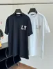 T-shirt Plus da uomo Polo T-shirt rotonde Collo ricamato e stampato Abbigliamento estivo stile polare con puro cotone da strada 33tt