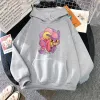 Moletons Digital Circus Jax Hoodie Moda Feminina Estética Gráfico Kawaii Coelho Abraço Balões Hoodies Unissex Desenhos Animados Pulôver Moletons