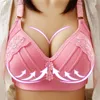 BRAS PLUS STORLEK BRA SEXY BRALETTE CRAVE TOP TOP KVINNA SOBAR Underkläder Push Up BH Kvinnliga underkläder Konvertibla remmar Brassiere