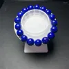 Bracelets à maillons 12mm Bracelet Lapis Lazuli naturel fait à la main femmes pierres précieuses cristal brin bracelets amoureux petite amie bijoux cadeau 1 pièces