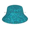 Berets Cartoon Microbes-Teal Beanies Knit Hat Pattern Germs Microbes Bacteria Tiny Microscopic Microbiology Science Scientist Geek