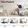 Caméra de surveillance pour bébé Gadinan HD 720P 1080P 5MP AHD Surveillance par câble domestique Vision nocturne infrarouge Bullet Extérieur BNC Circuit fermé TV Sécurité Q240308