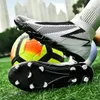 Chaussures de Football américain pour hommes, chaussettes de Sport en maille élastique, bottes originales, crampons de terrain professionnels