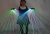 2 in 1 Multiline RGB Laser Gloves With2 Green 1 Red 1 Blue Laser flash finger LED robot suit luminous dress bar party music9166154