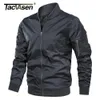 Tacvasen Spring Autumnfall Lightweight Baseball Jacket Mens Casual Bomber Coats Varsity Jackets Outwear Man 240301