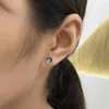 スタッドイヤリングHellolook Gothic 925 Sterling Silver Ear Studsヴィンテージピアスピンジュエリー