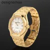 Audem Pigu Orologi a carica automatica Movimento tourbillon volante Orologi da polso Royal Oak Orologio 37 mm Indice bianco Segna ora Quadrante oro WN-359O