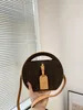 24SS Designer de luxo feminino novo saco de torta redonda pequeno saco redondo bolsa de maçã bolsa de ombro feminina bolsa crossbody bolsa de moedas pequena e fofa 21 cm