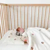 Urodzona poduszka poduszka na głowę dla dzieci urodzona w oddychaniu oddychającą haft tygrysa śpiąca poduszka bawełniana dziecięca poduszka anty-mite 240228