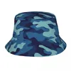 Berets Bucket Hats Blue Camo Berufung Getaway Headwear Outdoor Sport Fisher Fisherman Caps Multicam Military Hat Geburtstagsgeschenk