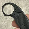 Micro Tech Folding Pocket Knife D2 Steel Blade Aluminium Alloy Hanterar camping utomhusjakt självförsvar Vandring EDC Taktiska knivar