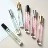 10 ml przezroczysty szklany spray spray butelka do napełniania mini perfumy Atomizer przenośny podróż Pusta kwadratowa butelka TH1348