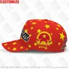 Top Caps Viet Nam Gençlik DIY Ücretsiz Özel İsim Numarası Vnm Hat Nation Flag VN Vietnam Vietnam Ülke Baskı Po Logo Beyzbol Kapağı