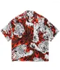 T-shirts pour hommes de haute qualité Flame Tiger Imprimer WACKO MARIA Chemise Hommes Femmes EU Taille Cool Tissu Top T-shirts Grunge Vêtements Haikyuu