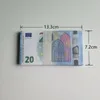 Fake Money Movie Prop Geld Bankbiljet Party 10 20 50 100 200 US Dollar Euro pond Engelse bankbiljetten Realistisch Speelgoed Bar Rekwisieten Kopieervaluta Faux-billets 100 stks/pak